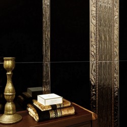 Златисти плочки за дворцова баня Karlovy Gold / Black Alcalaten (Испания) 