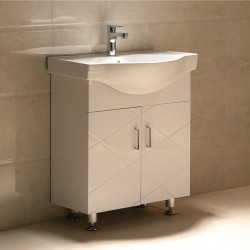 Водоустойчив PVC шкаф за баня ICP 7544NEW от Inter Ceramic (България)