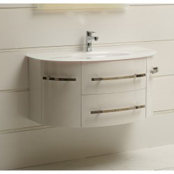 Водоустойчив PVC шкаф за баня ICP 11053 WHITE от Inter Ceramic (България)