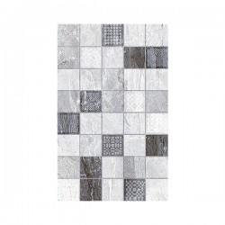 Плочки декор с размери 25 x 40 см. Decorado July Gris