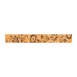 Фриз за баня с размери 5 x 40 см. Listelo Vivel Naranja 
