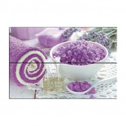 Плочки декор с размери 20 x 60 см. Decorado Violeta-