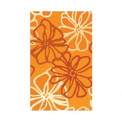 Декорни плочки за баня с размери 25 x 40 см. Decorado Fly Naranja 