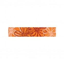 Фриз за баня с размери 5 x 25 см. Listelo Fly Naranja 