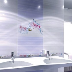 Автентични плочки за баня Concept Aqua Gris от Keros (Испания)