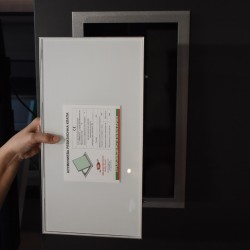 Видима вертикална ревизионна клапа BB Lux 150/200 mm 