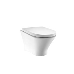 Компактна порцеланова конзолна тоалетна чиния Clean Rim 