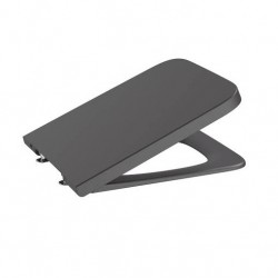 Седалка и капак за тоалетна чиния SQUARE Onyx