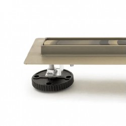 Rea Neo Slim Mirror Gold Pro Линеен сифон 