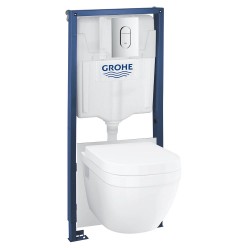 Комплект SOLIDO 5 В 1 с тоалетна чиния Euro Ceramic 