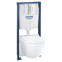 Комплект SOLIDO 5 В 1 с тоалетна чиния Euro Ceramic TripleVortex
