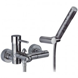 Декориран смесител за душ  Brushed Nickel