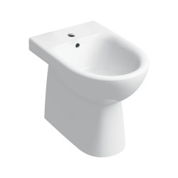 GEBERIT Selnova 500.289.01.1 - стоящо биде за скрит монтаж до стена 