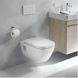 GEBERIT Selnova Square Premium висяща WC чиния без ръб Rimfree