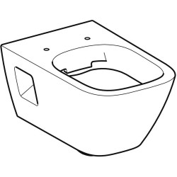 GEBERIT Selnova Square Premium висяща WC чиния без ръб Rimfree