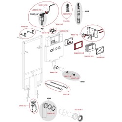 Вградена структура SLIM AM1101/1200 SÁDROMODUL