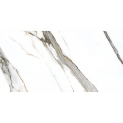 CARRARA WHITE - гранитогрес тип мрамор 60х120см