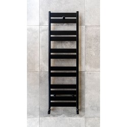 Алуминиева лира за баня GTT 40x120, черна