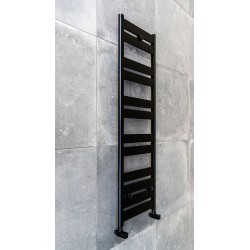 Алуминиева лира за баня GTT 40x120, черна