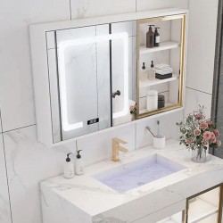 BETINA GOLD KSV-8030W - Горен шкаф за баня от PVC
