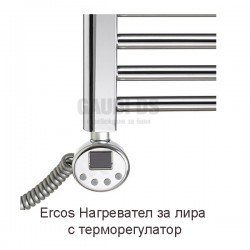 Nero Square 500x1200 мм. - Лира за баня, черен мат 