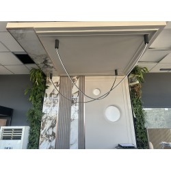 Модерен черен полилей 8803 с Led светлина