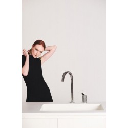 Gusto BD423AA - кухненски двудупков смесител с висок тръбен чучур