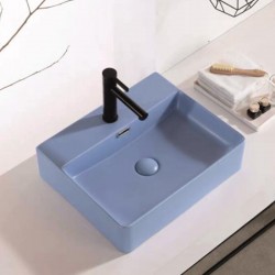 Мивка за плот в син мат 5042BLUE