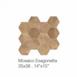 Mosaico Esagonetta Umbria 35х38 см - Гранитогресни мозайчни плочки