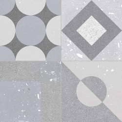 Fusion Grey - глазирани гранитогресни плочки за баня