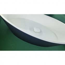 Мивка за баня тип черна ваничка iStone Solid Surface 