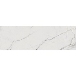 Erdek-R White Gloss  - гланцирани бели плочки с мраморен модел 32х99 см