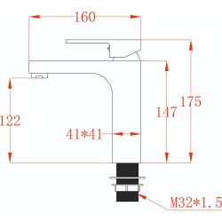 ICF 1008866BS смесител за мивка