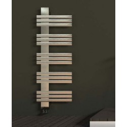 Алуминиева лира за баня, инокс GUARDIAN L 450/1300