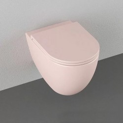 Конзолна wc Clearim Plus розов мат