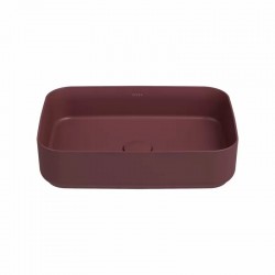 INFINITY 50 Maroon Red - умивалник върху плот