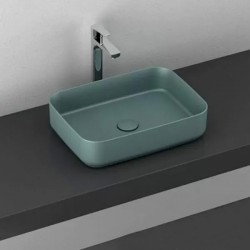INFINITY 50 Petrol Green - умивалник върху плот