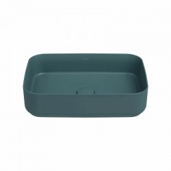 INFINITY 50 Petrol Green - умивалник върху плот