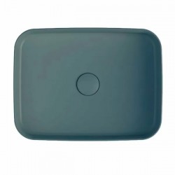 INFINITY 50 Petrol Green - умивалник върху плот