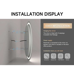 LED огледало Sardes KSR-100