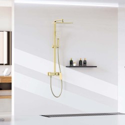 Тръбно окачване с регулируема височина 6891BRUSH GOLD