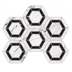 Гранитогрес Mosaico Double Exa Marquina
