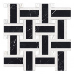 Гранитогрес Mosaico Basket Marquina
