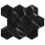 Гранитогрес Mosaico Esagoni Marquina Black