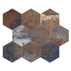 Плочка за декорация City Plaster MOSAICO ESAGONI Multicolor