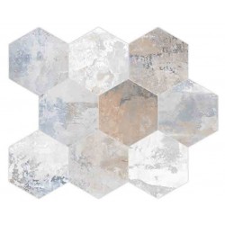 Плочка за декорация City Plaster MOSAICO ESAGONI Grey