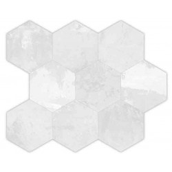 Плочка за декорация City Plaster MOSAICO ESAGONI White