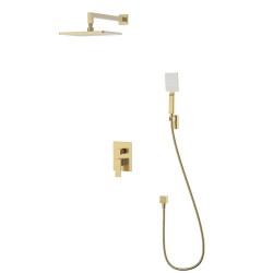 Вграден душ за баня, златно покритие 8123191BRUSH GOLD
