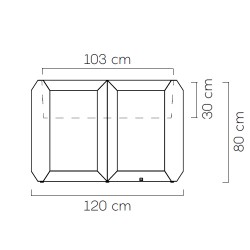 Дизайнерска ваза Gem Planter