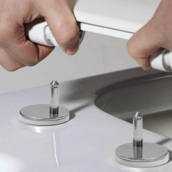 Тоалетна чиния бял мат
